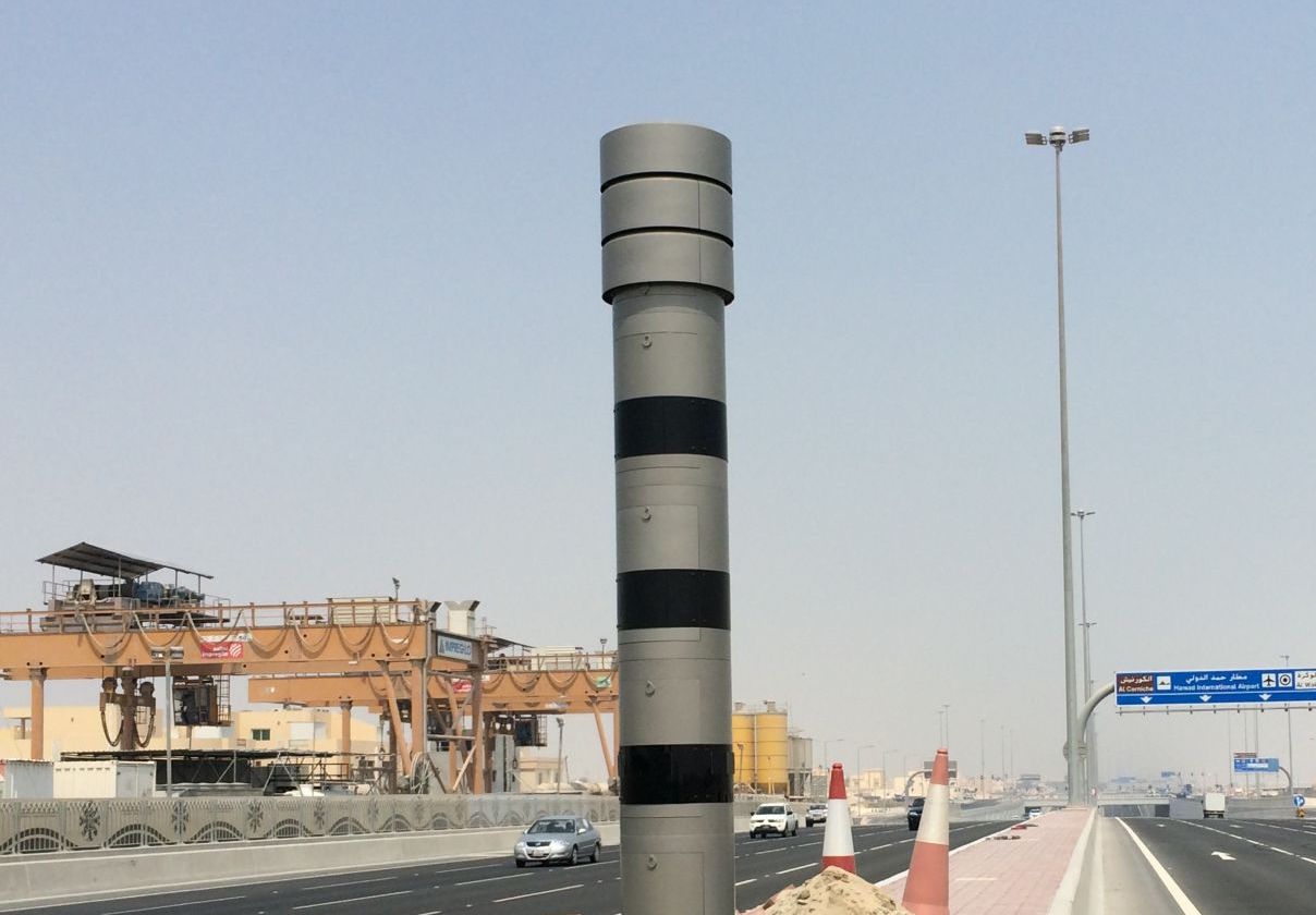 After only 2 days of commuters happiness.. Doha Express Way is stuffed with Cameras